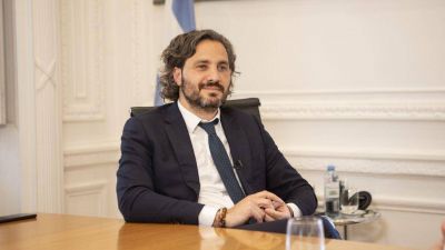 Santiago Cafiero recibi� en Casa Rosada al nuevo ministro de Justicia, Mart�n Soria