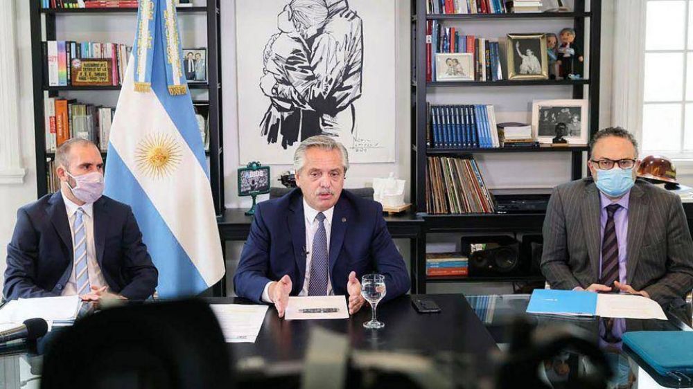 Alberto Fernandez se reuni� con fondos de inversi�n extranjeros