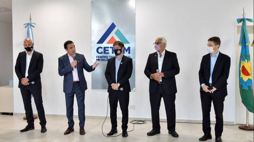 Watson y Kicillof anunciaron la ampliacin del Centro Tecnolgico Metalrgico en Florencio Varela