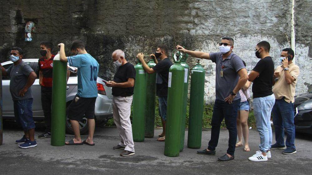 Brasil flexibiliza la regulacin para evitar que se acabe el oxgeno