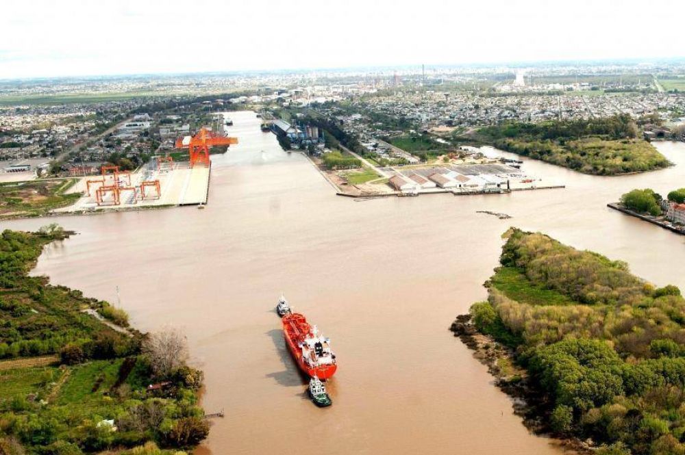 Desde la administracin del Puerto La Plata destacaron la construccin del Canal Magdalena