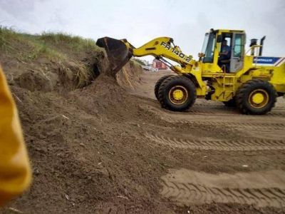 La Costa: Vialidad presta colaboraci�n en los balnearios afectados por la reciente sudestada