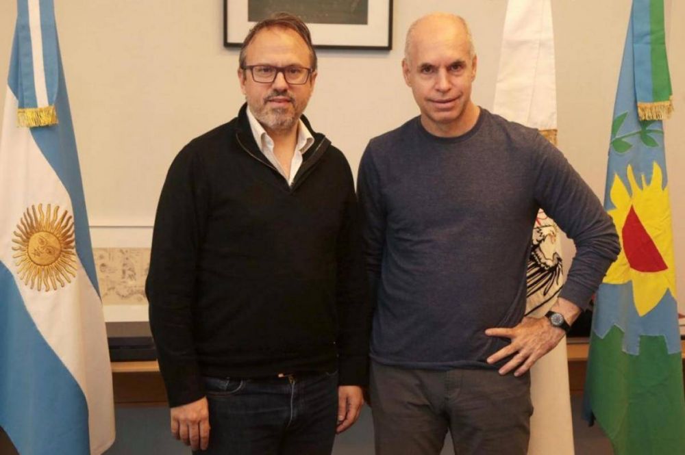 Rodr�guez Larreta y Valenzuela juntos y con foco en lo social