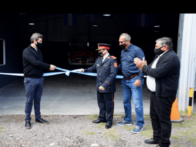 Inauguraron el nuevo Destacamento de Bomberos en la localidad de Open Door