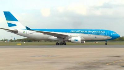 Lleg� a Ezeiza el octavo vuelo de Aerol�neas Argentinas con 500 mil vacunas desde Mosc�