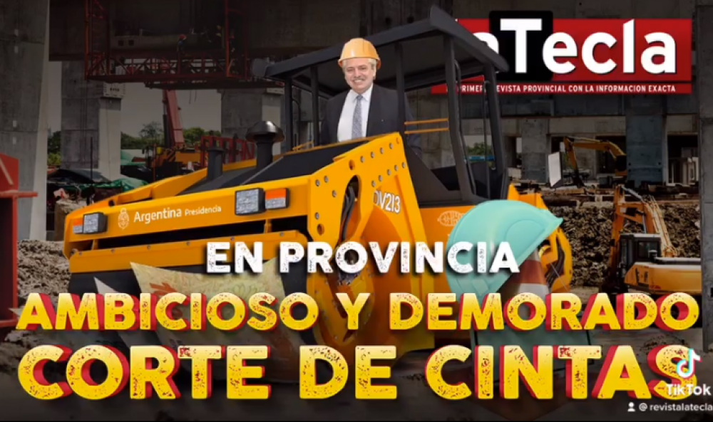 Ambicioso y demorado corte de cintas