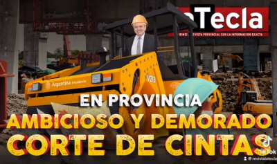 Ambicioso y demorado corte de cintas