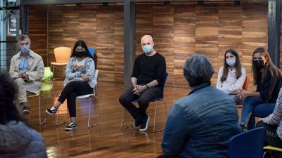 La foto de Mauricio Macri con Rodr�guez Larreta y un mensaje pol�tico a JxC y al oficialismo