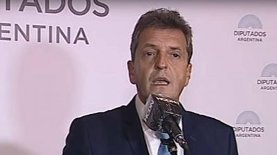 Massa, tras la aprobaci�n de Ganancias en Diputados: 