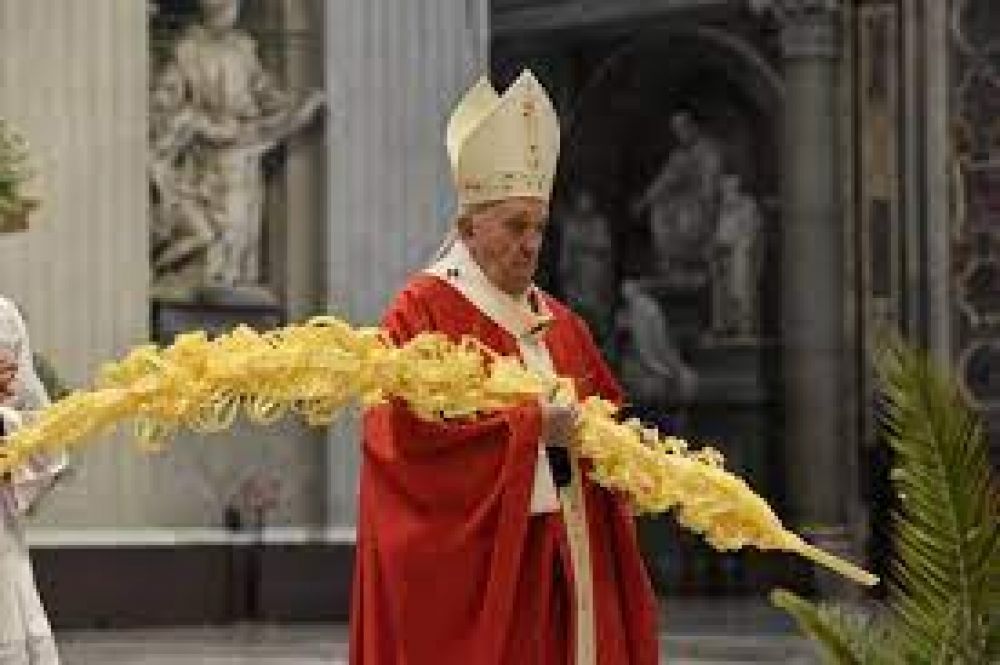 Homila del Papa Francisco en el Domingo de Ramos 2021