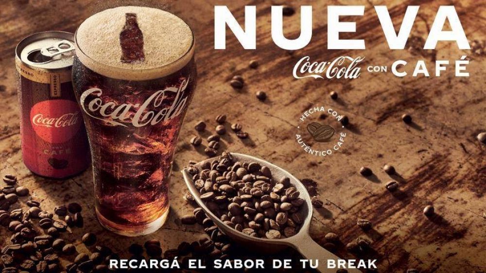 La nueva Coca-Cola con Caf lleg a la Argentina: un sabor que despierta los sentidos