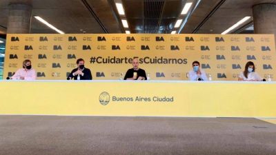 Rodr�guez Larreta anunci� la vacunaci�n para mayores de 70 y admiti� un 