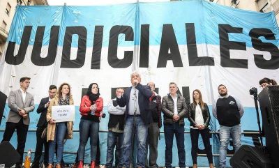 Con la conduccin de Piumato: Judiciales convocan a paro nacional este martes
