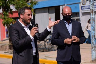 Cabandi� y Perotti entregaron equipamiento para la gesti�n integral de los residuos en provincia de Santa Fe