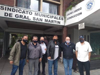Trabajadores Municipales de San Martín firmaron Convenio Colectivo de Trabajo