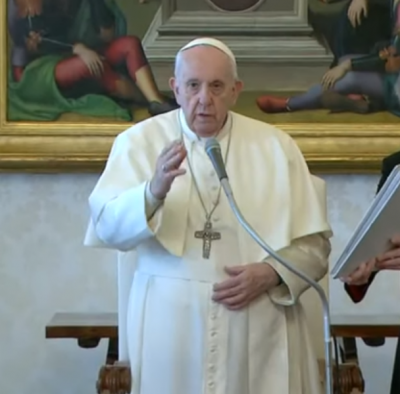 El Papa pidi� recordar en Semana Santa a las 