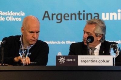 Alberto Fern�ndez y Horacio Rodr�guez Larreta se reunir�n de urgencia por la escalada de contagios de COVID-19