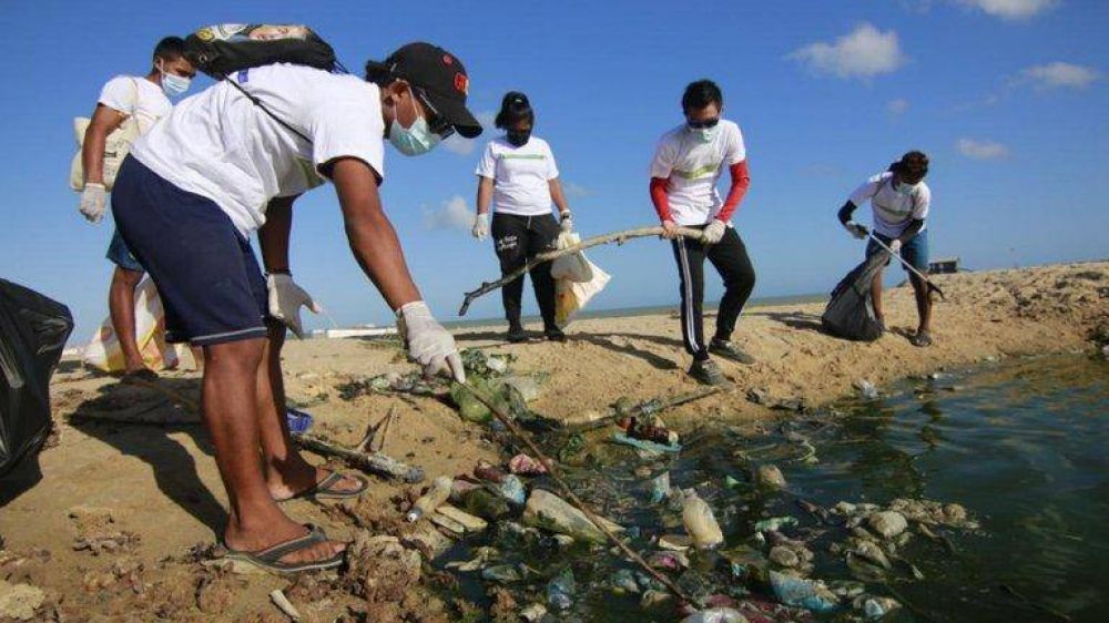 En tres d�as se recolectaron m�s de siete toneladas de residuos s�lidos en La Guajira