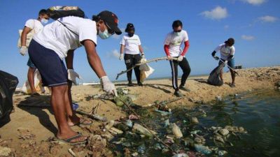 En tres d�as se recolectaron m�s de siete toneladas de residuos s�lidos en La Guajira