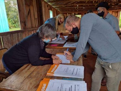 Se entregaron 104 boletos de compraventa en El Soberbio