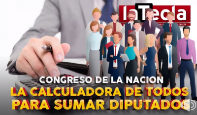 La calculadora de Todos para sumar diputados