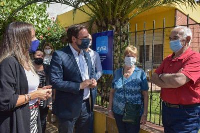 Escobar: Inauguración de dos redes cloacales