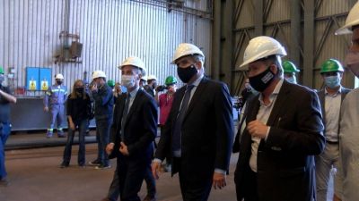 Construyen 13 pasos a nivel de la l�nea Sarmiento en zona oeste