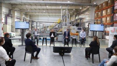 El ministro de Producci�n relanz� en Pilar un programa de financiaci�n para Pymes
