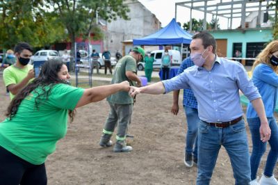 �Mi Plaza Limpia�: Watson recorri� uno de los proyectos ganadores