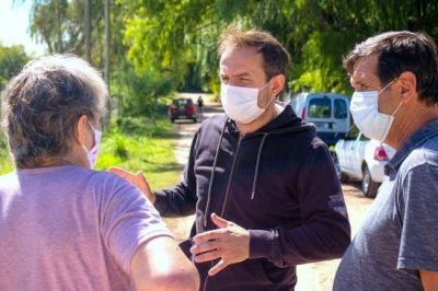 Realizan trabajos de mantenimiento integral en distintos puntos del barrio Otamendi