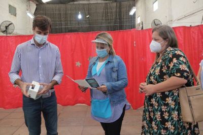 El intendente Ghi pone el foco en la prevenci�n de contagios en escuelas