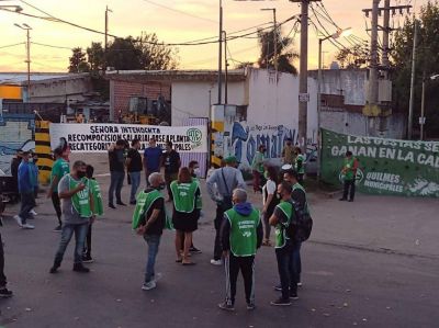 ATE realiza un corte de calle sobre la avenida Amoedo