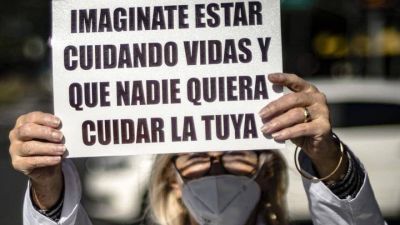 El calvario de ser m�dico en pandemia: 
