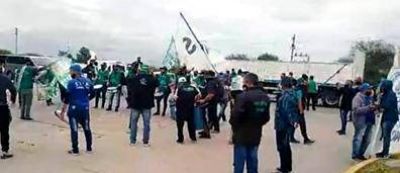 Protesta de trabajadores de Arcor-Bagley en C�rdoba