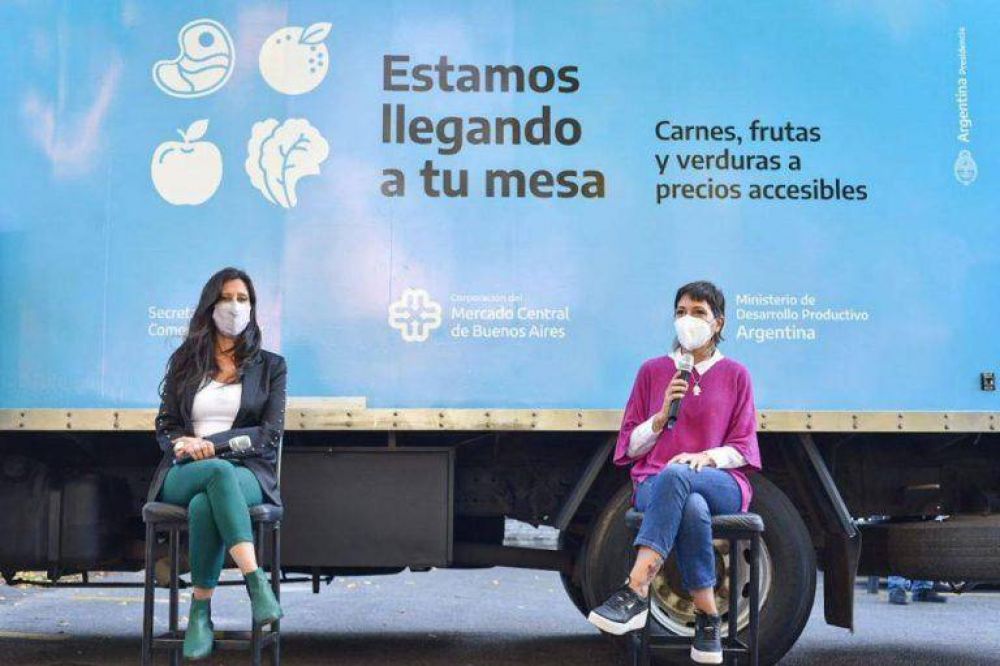 Presentan el programa Mercado Federal Ambulante en Quilmes