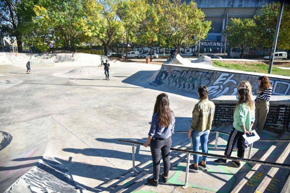 Mayra inaugur el Skatepark municipal del Parque de la Ciudad en Quilmes Oeste
