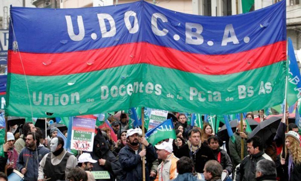 UDOCBA anunci una medida de fuerza para el mircoles 14 de abril y exigi la suspensin de las clases presenciales en la Provincia de Buenos Aires