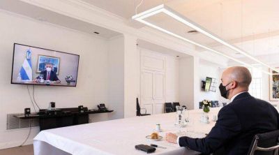 Alberto Fern�ndez almorz� con funcionarios de Estados Unidos
