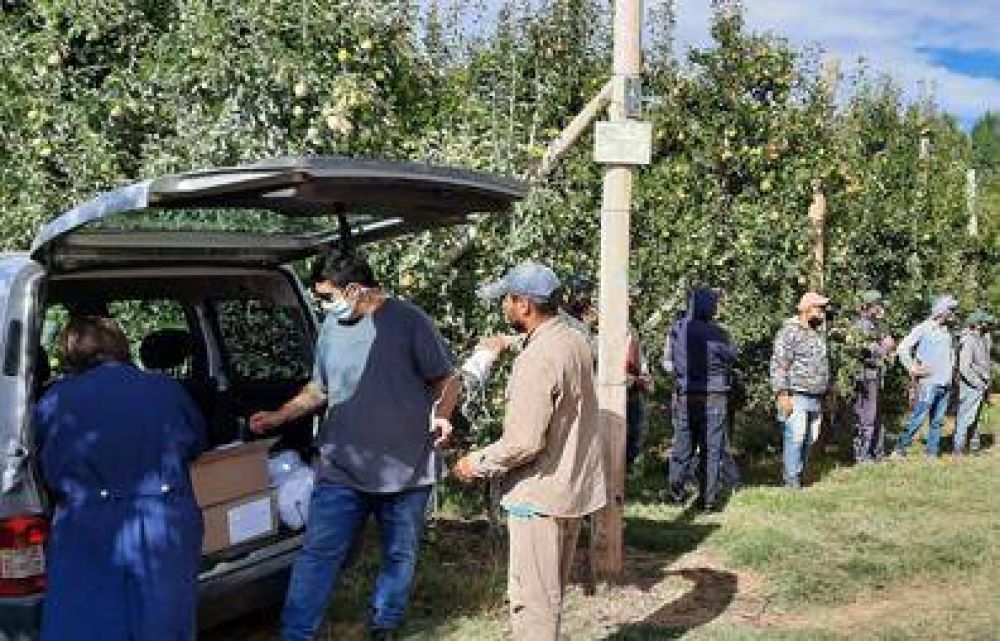 El RENATRE ofreci su estructura territorial bonaerense para vacunar a trabajadores rurales mayores de 60 aos y temporales