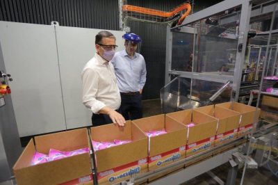 Fernando Gray anunci� que el Municipio no cobrar� tasas a empresas por dos a�os