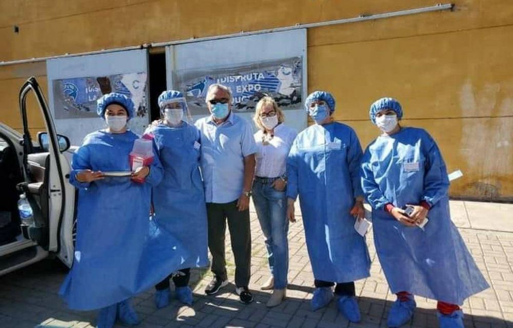Barrionuevo viaj a Catamarca a vacunarse y pidi que el Gobierno vuelva a otorgar el ATP