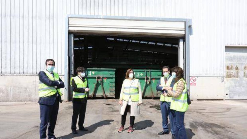 La economa circular llega a la planta de residuos de Palencia