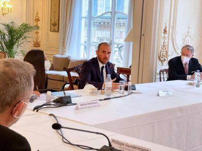 Guzm�n en Par�s: cita con empresarios franceses con inversiones en Argentina