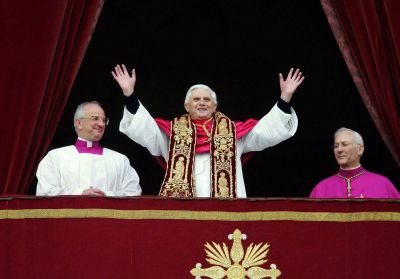 Un d�a como hoy Benedicto XVI fue elegido Papa