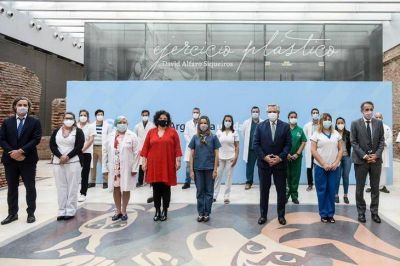 El Presidente anunci� un bono de 6.500 pesos extra para los trabajadores de la salud