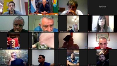 Comerciantes de Lan�s se reunieron con Grindetti
