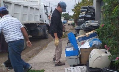 Gaiman: nuevo env�o de residuos electr�nicos para su reciclaje
