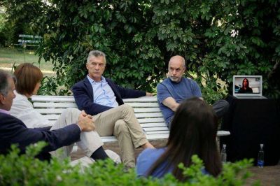 �Sinton�a�. Mauricio Macri, conforme con la reacci�n de Horacio Rodr�guez Larreta en la pelea con Alberto Fern�ndez