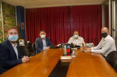 Mussi se reuni� con Insaurralde, Oterm�n y Pereyra en Berazategui