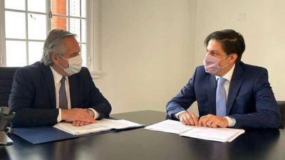 Fern�ndez se reuni� con Trotta para analizar la 